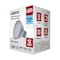 Satco 4.5 Watt MR16 LED - Silver Finish - 5000K - GU5.3 Base - 360 Lumens - 12 Volt - Hologen S11390 - alternate 5
